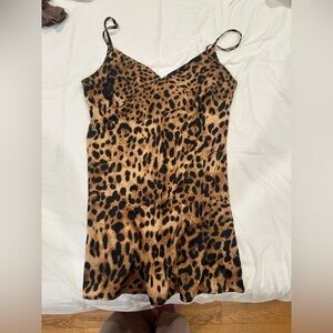 Leopard Mini Dress - US size 6